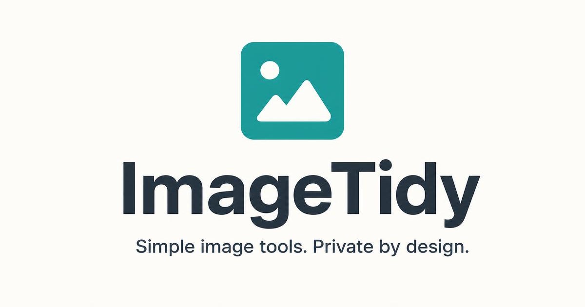 I built a free image resizer/compressor — would love some feedback logo